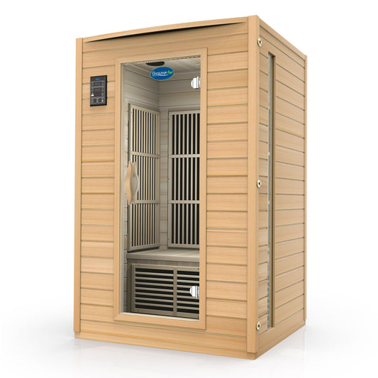 2-Person Canadian Hemlock Far Infrared Sauna