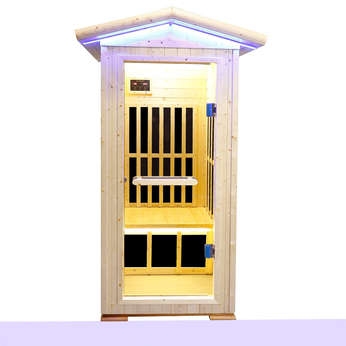 One Person Far Infrared Sauna with 6 Heating Plates