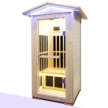 One Person Far Infrared Sauna with 6 Heating Plates