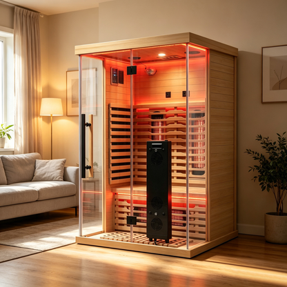 Blisspod Vantaa RED 2 Person Full Spectrum Sauna