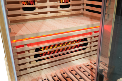 Blisspod Vantaa RED 2 Person Full Spectrum Sauna