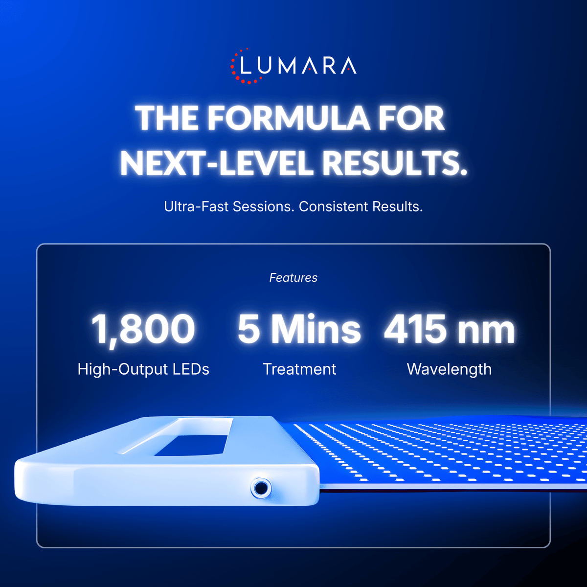 Lumara Illuminate Blue V1 Blue Light Therapy Panel