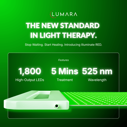 Lumara Illuminate Green V1 Green Light Therapy Panel