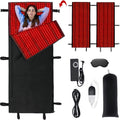 Red Light Therapy Mat Device for Full Body, near Infrared Light Therapy Blanket with Timer,Infrared Light Therapy for Body Shoulder Waist Back Knee Pain Relief