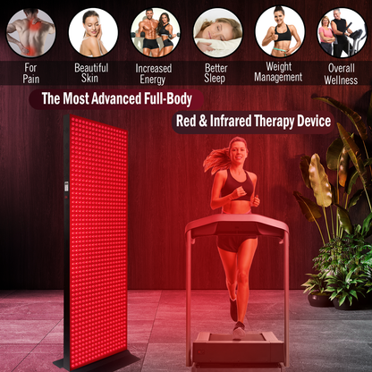 6080W Full Body Red Light Therapy Panel 4 Wavelengths