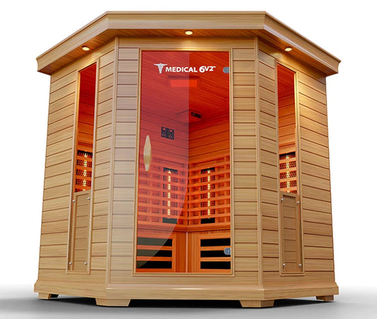 Medical Sauna 6 Plus Infrared Sauna for 4–6 People