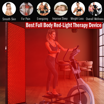 6080W Full Body Red Light Therapy Panel 4 Wavelengths