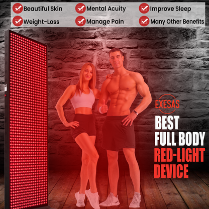 6080W Full Body Red Light Therapy Panel 4 Wavelengths