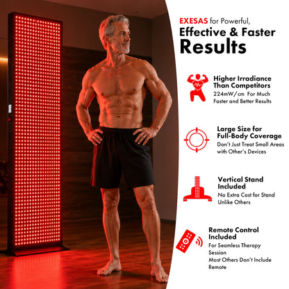 6080W Full Body Red Light Therapy Panel 4 Wavelengths