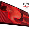 Full Body Red Light Therapy Blanket | 660nm + 850nm | 13,536 LEDs | 71" x 27.5"
