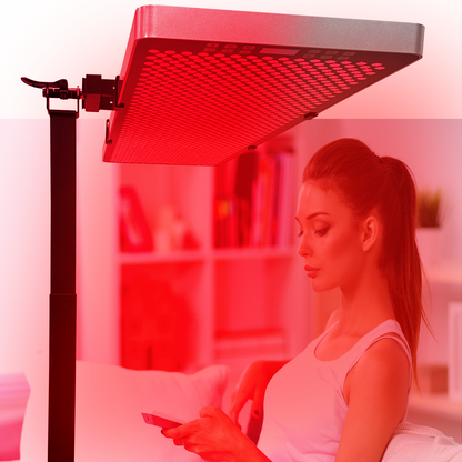 EXESAS Horizontal Vertical Red Light Panel Stand