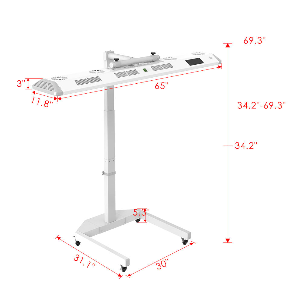 Renew Full-Body Red, Near-Infrared & Blue Light Therapy Panel
