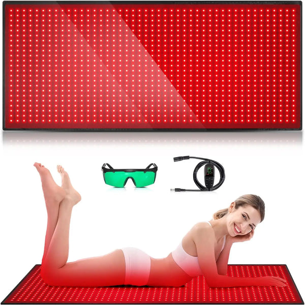 Full Body Red Light Therapy Mat 660nm & 850nm