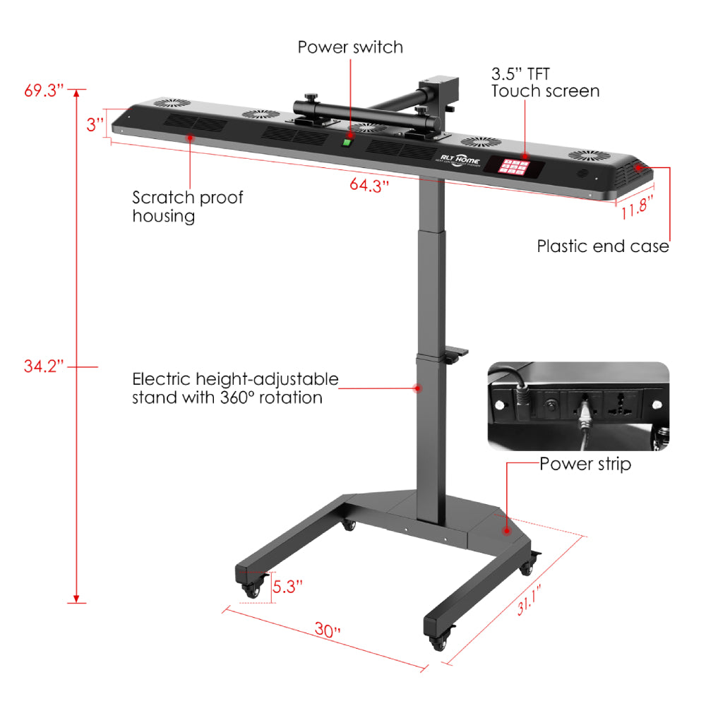 Total Spectrum ULTRA Full Body Red Light Therapy System