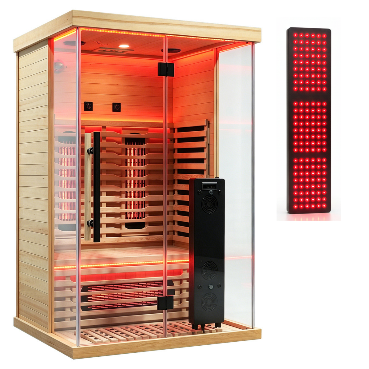 Blisspod Vantaa RED 2 Person Full Spectrum Sauna