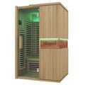 Blisspod Milano Series 2-Person Full Spectrum Infrared Sauna | 6 Low-EMF Heaters | Canadian Hemlock