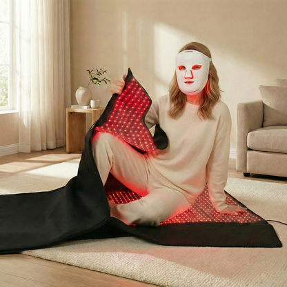 Red Light Therapy Bag and Mat Set