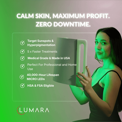 Lumara Illuminate Green V1 Green Light Therapy Panel
