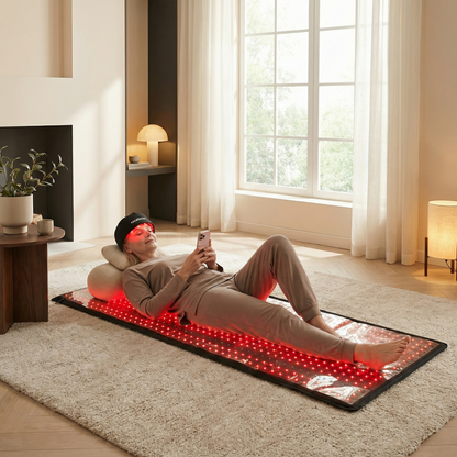 Red Light Therapy Bag and Mat Set