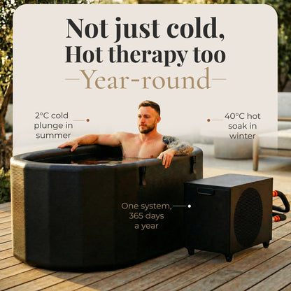 XXL Inflatable Cold Plunge Tub 216 Gallon