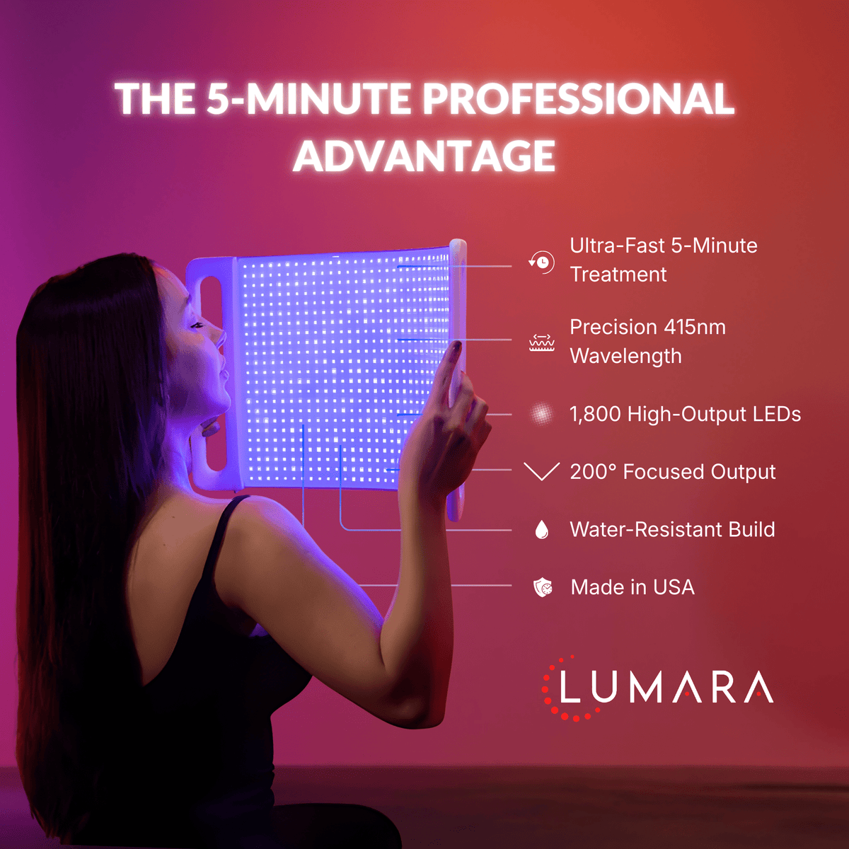Lumara Illuminate Blue V1 Blue Light Therapy Panel