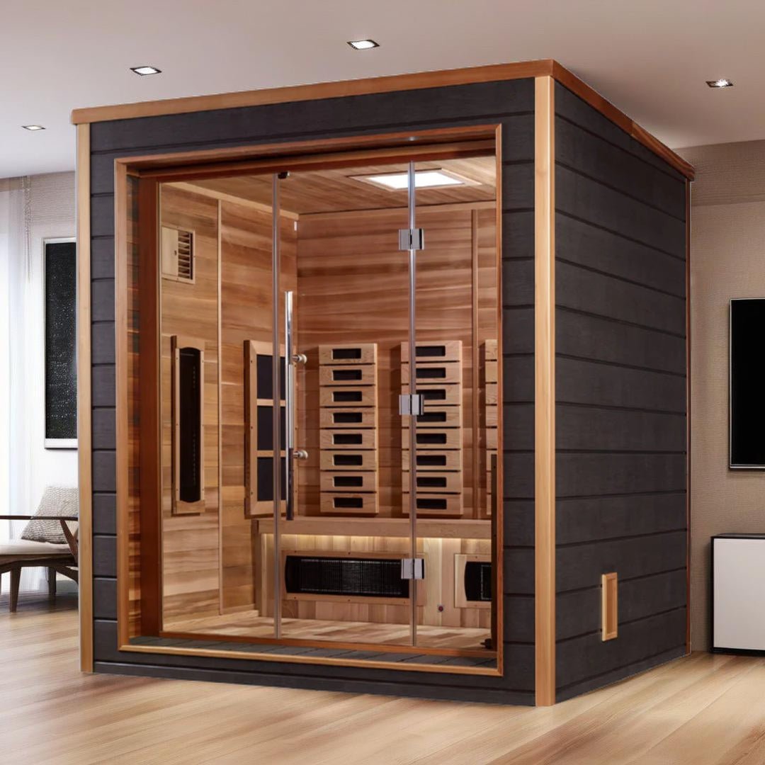 Golden Designs Visby 3 Person Hybrid Sauna
