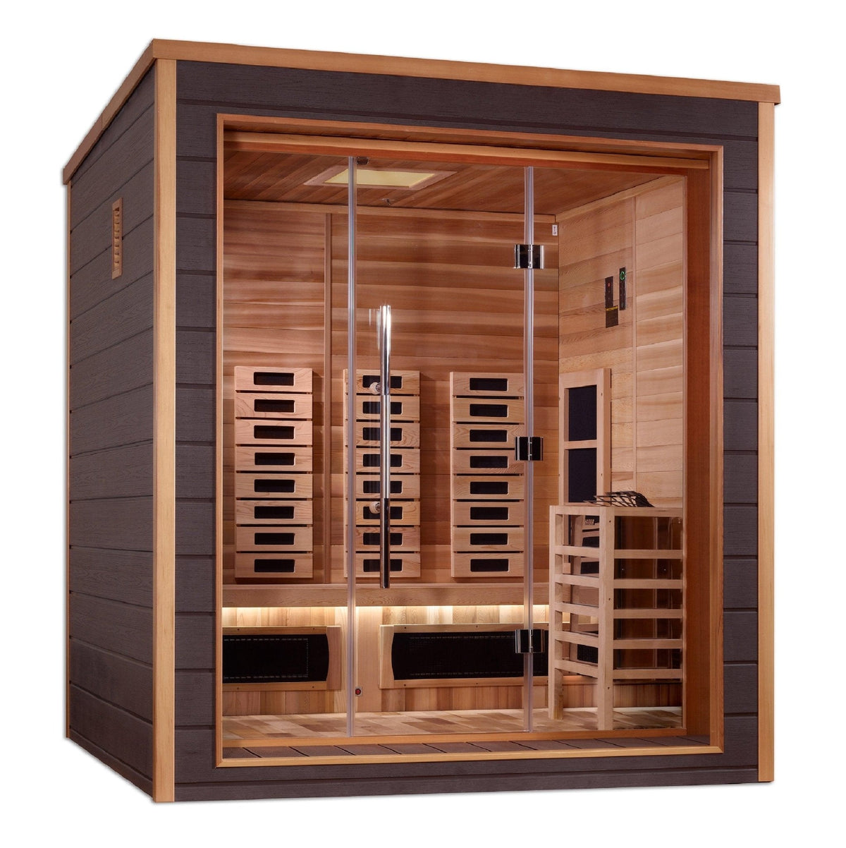 Golden Designs Visby 3 Person Hybrid Sauna