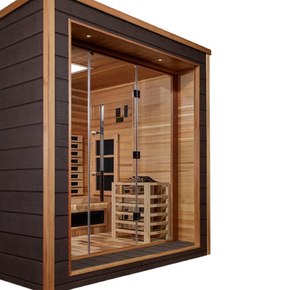 Golden Designs Visby 3 Person Hybrid Sauna