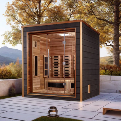 Golden Designs Visby 3 Person Hybrid Sauna