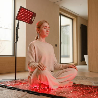 Red Light Therapy Bag and Mat Set